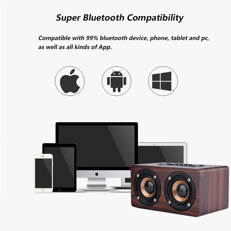 Addkey Портативные Hi-Fi плееры Беспроводной Bluetooth Динамик двойной Колонки шок