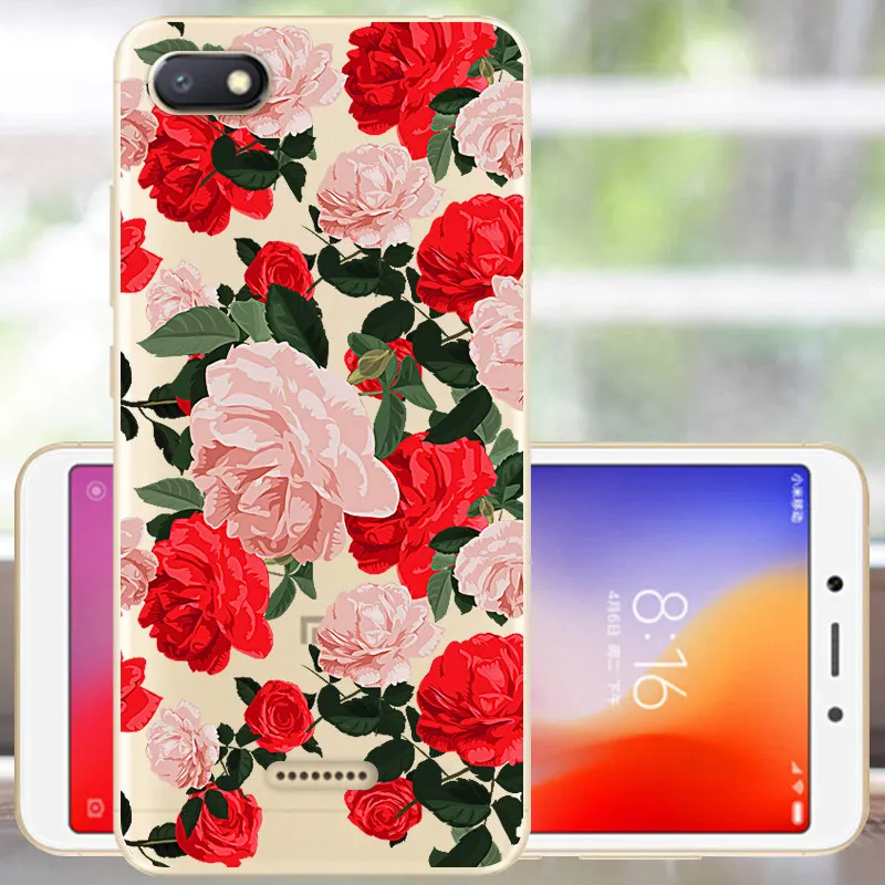 Чехол для Fanatu Xiaomi Redmi 6A, силиконовый чехол для Redmi 6A, мягкий ТПУ чехол-бампер для Redmi 6 A 6A, задняя крышка - Цвет: XMG