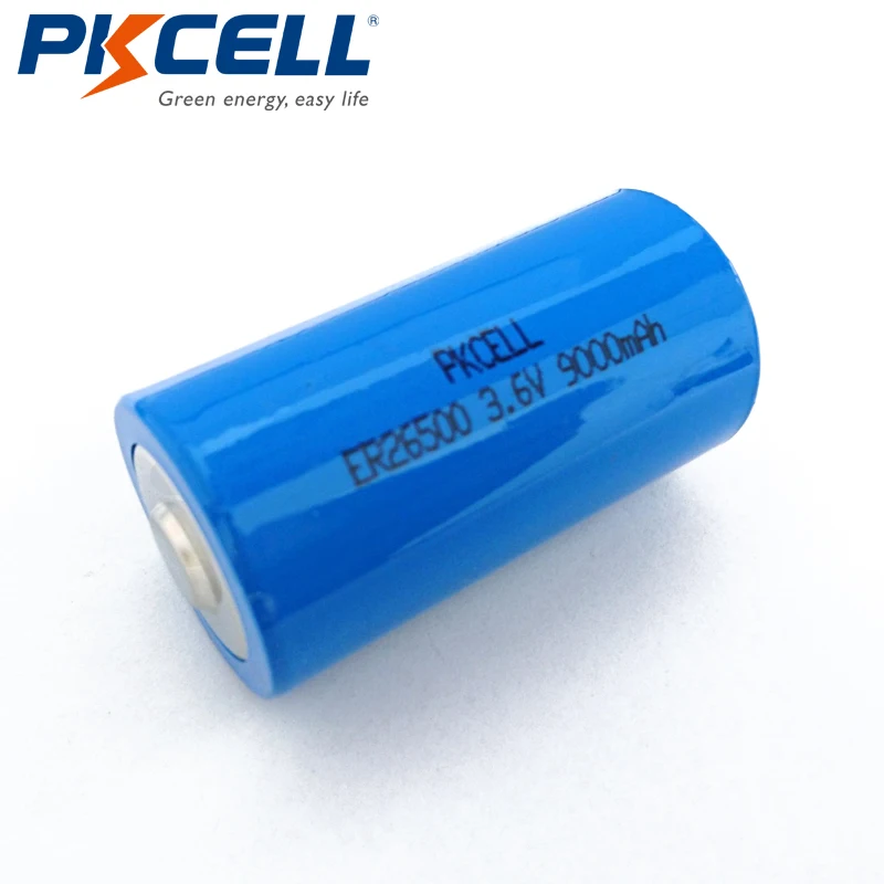 PKCELL 15 шт. D ER34615 19000 мА/ч + AA ER14505 2400 25 C ER26500 9000 3 6 В неперезаряжаемый аккумулятор с