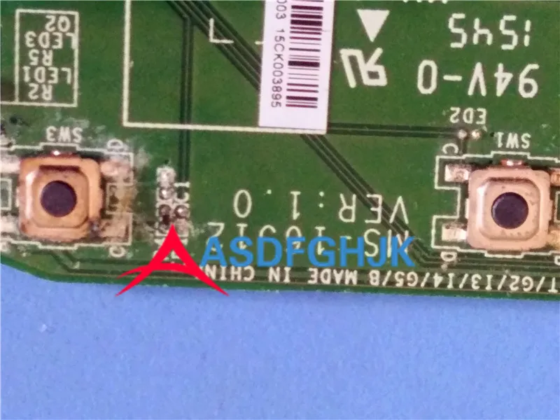 Оригинал для MSI Gp60 HDMI USB аудио слот карты памяти полностью протестирован |