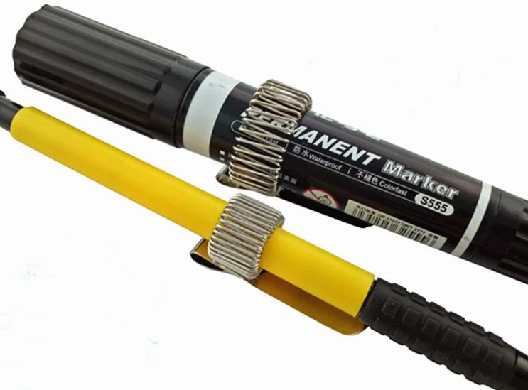 1 шт. полезный креативный металлический держатель для ручек с отверстием и тремя