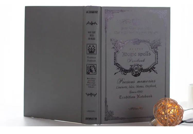 21*14 винтажный блокнот с обложкой волшебные чары записные книжки планировщик журнал путешественник блокнот