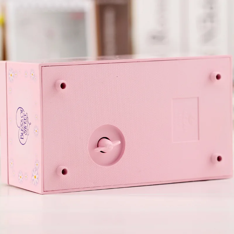 Креативные дешевые ювелирные шкатулки музыкальные Dacing Girl балерина с зеркалом