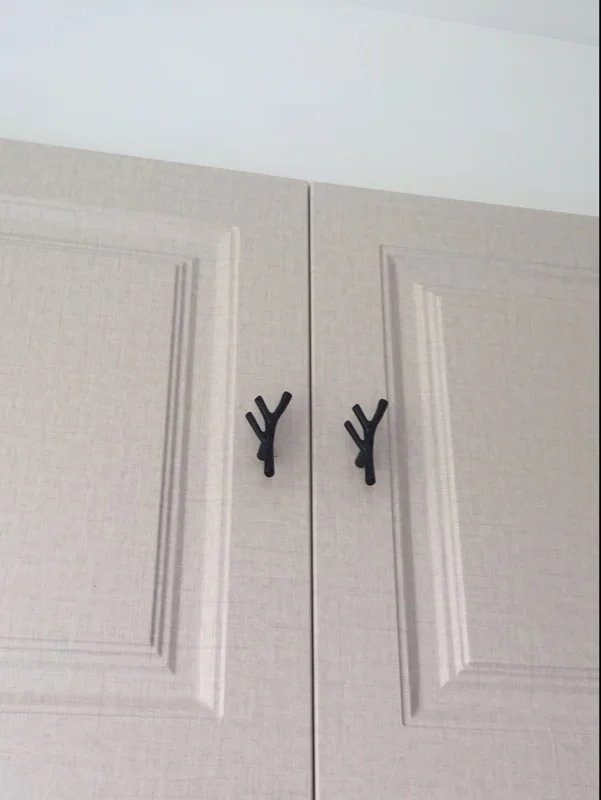 6 шт в европейском стиле ретро веточка дверные ручки Кухонные шкафы Тянет