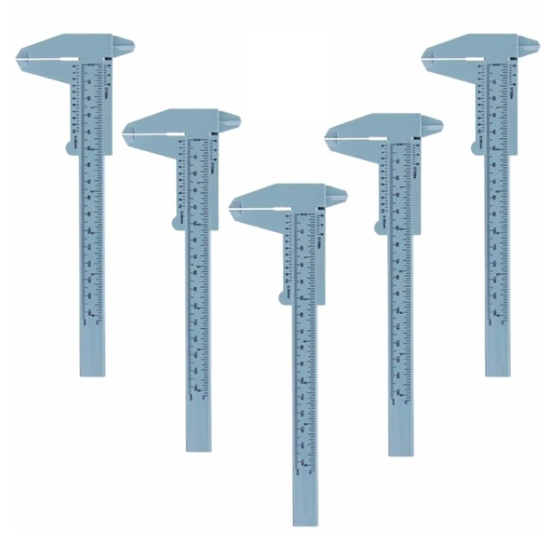 light blue 5 шт. Штангенциркули для измерения макияжа бровей направляющая линейка для перманентного макияжа бровей красота Косметика для татуажа - Цвет: light blue