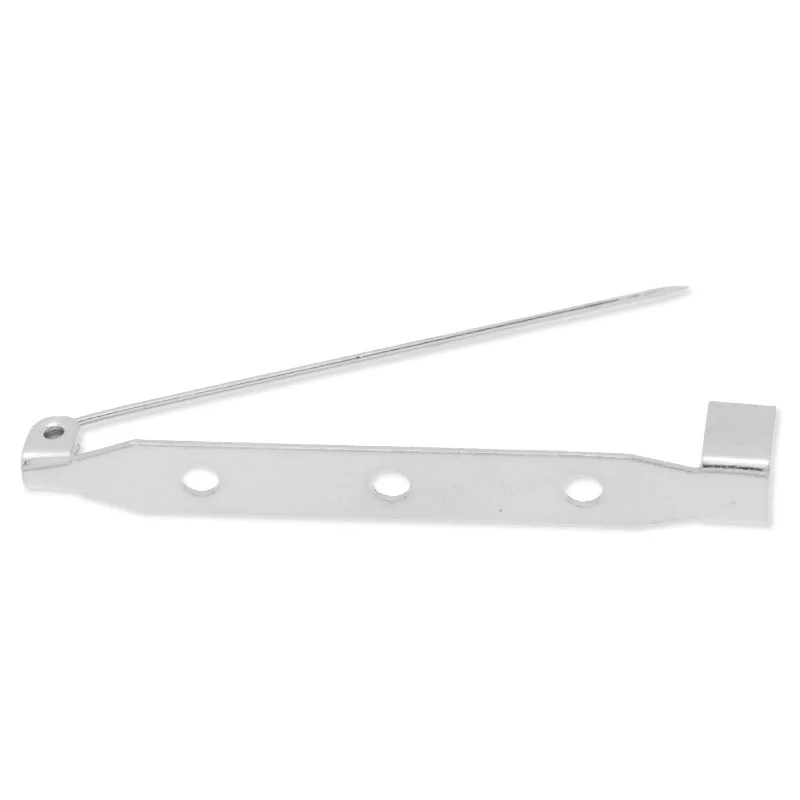 Брошь с родиевым покрытием 20 шт./лот 45 мм|accessories jewelry|base broochpin diy |