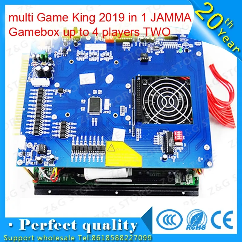 2100 в 1 Самая низкая цена аркадная машина pcb multi Game King JAMMA Gamebox до 4 игроков два шкафа
