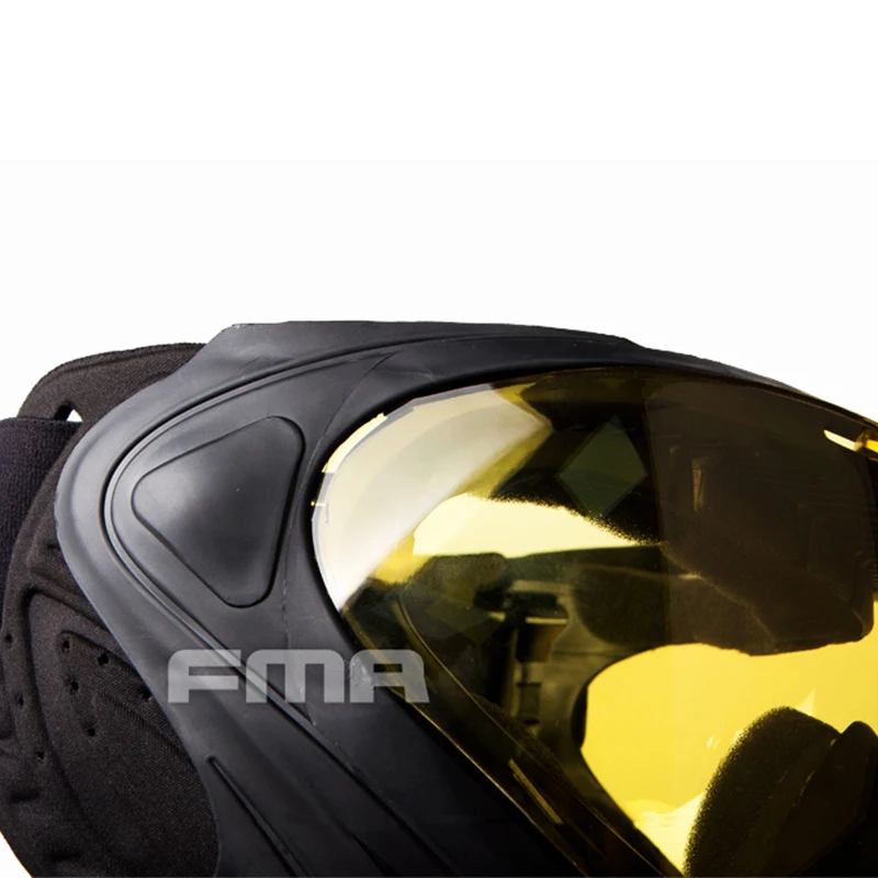FMA F1 анфас маска с одной Слои Пейнтбол Безопасность Анти туман тактический