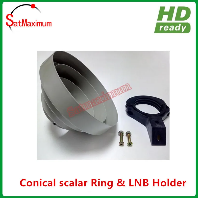 Коническое скалярное кольцо Используйте офсетную тарелку на c полосе LNB