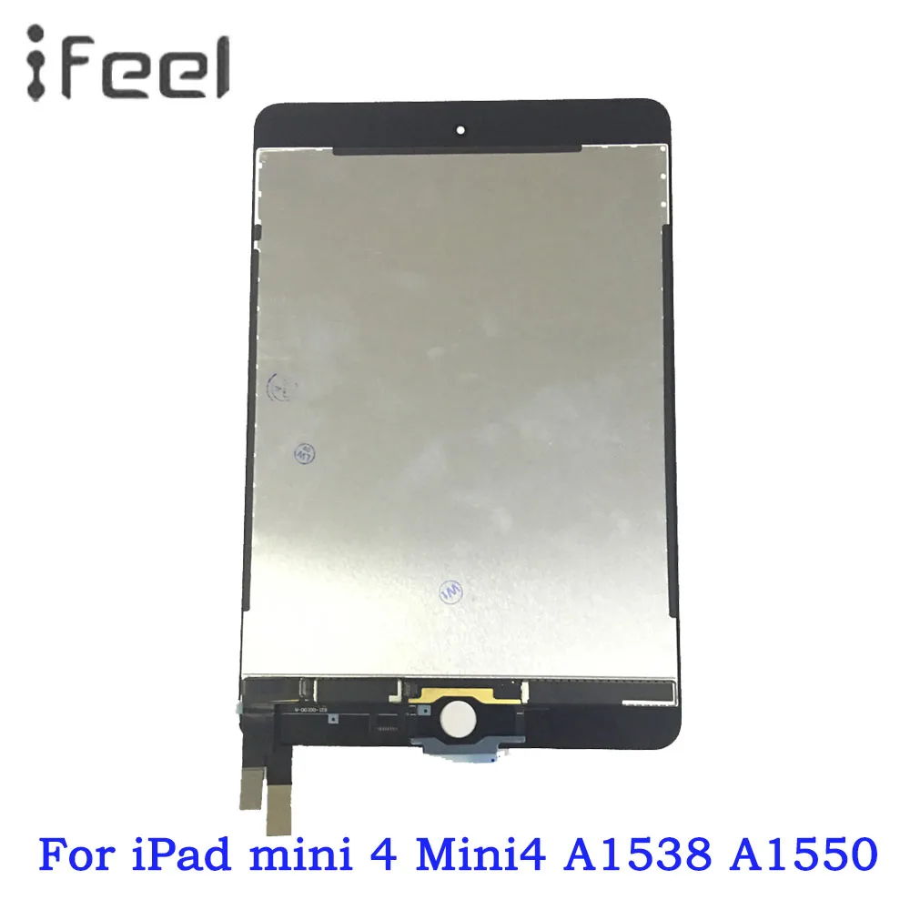 Новый ЖК дисплей Дисплей Сенсорный экран Панель сборки Замена для IPad Mini 4 A1538 A1550