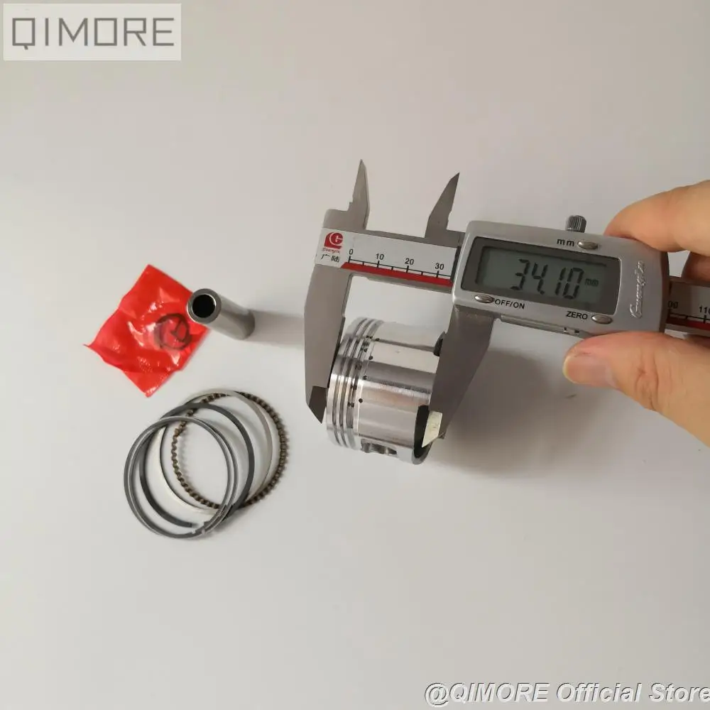 147QMD GY6 80 cc 47 мм Большой Диаметр цилиндра поршневое кольцо набор(139QMB 49cc/50cc обновление до 80cc