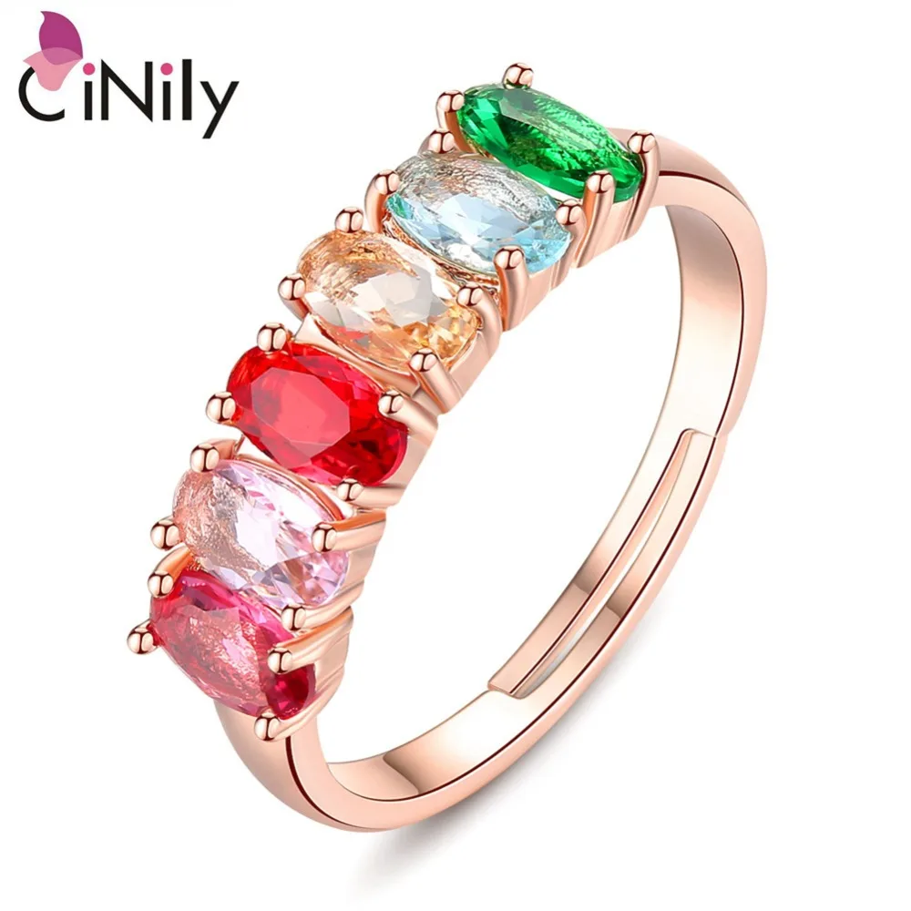 Женское ювелирное изделие CiNily разноцветное обручальное украшение цвета