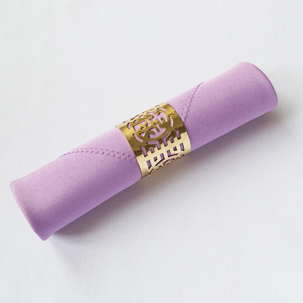 Light Purple YRYIE полиэстер ткань белый стол столовые салфетки для свадебных вечеринок ресторан кухня 10 шт./лот 48 см квадратный - Цвет: Light Purple