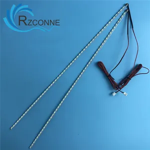 Светодиодная подсветильник ка 355 мм, алюминиевая пластина с двусторонним клеем для 32-дюймового ЖК-монитора высосветильник ности, бесплатная доставка