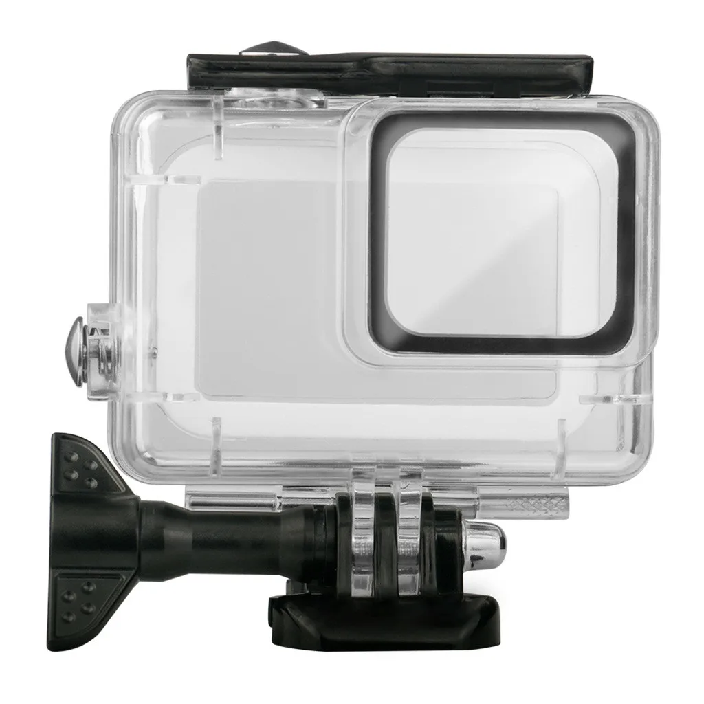 Для GoPro Hero 7 белый/серебристый аксессуары набор водостойкий Чехол дайвинг защитный корпус оболочка 40 м селфи палка для Eken h8r
