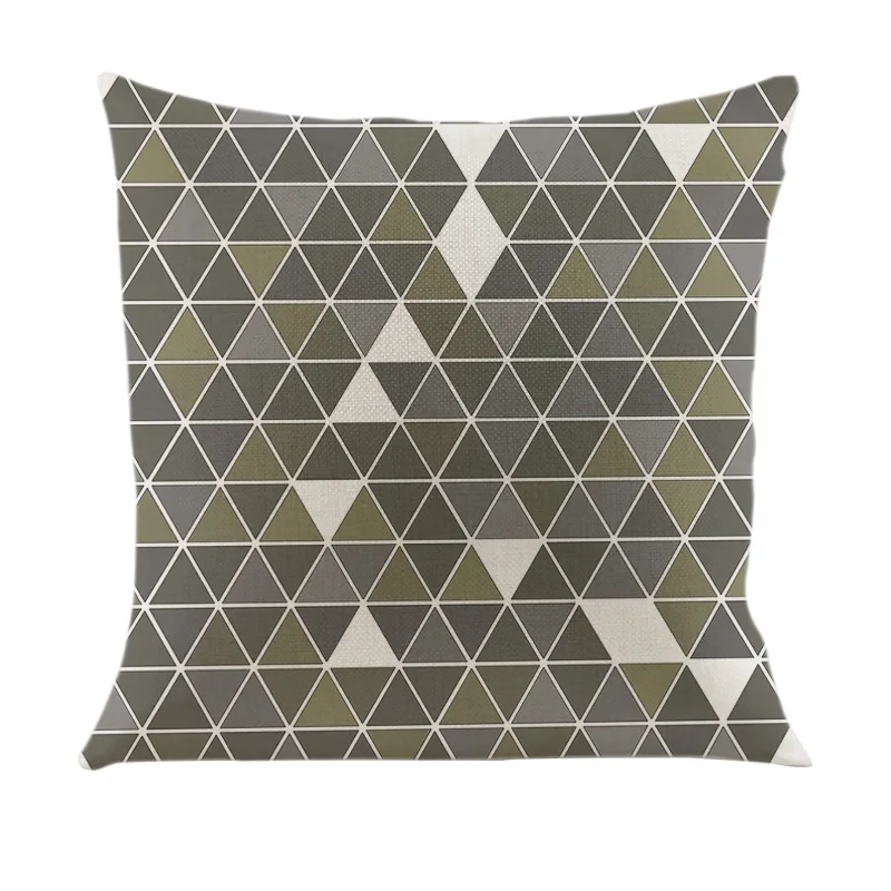 Nordic stylecushion треугольная Алмаз печати белье подушки без внутренняя отделка дома