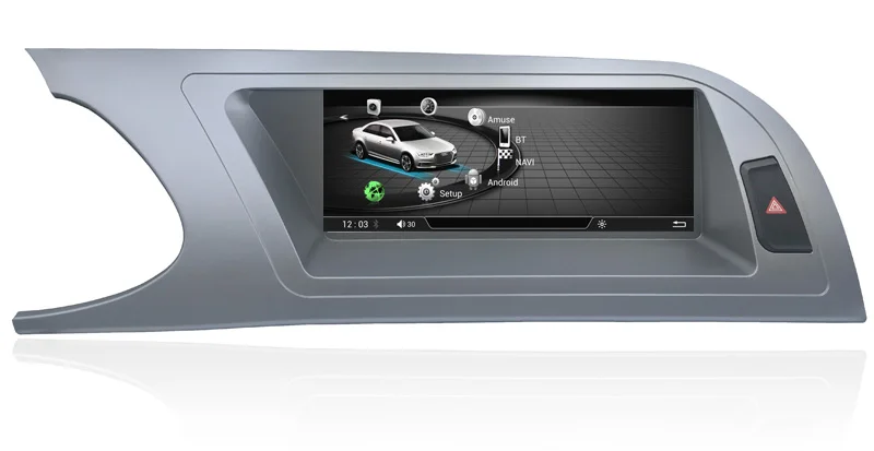 Автомобильный мультимедийный плеер на Android 7 1 для Audi A4 A4L S4 A5 2009 2016 концерта MMI 2 Гб