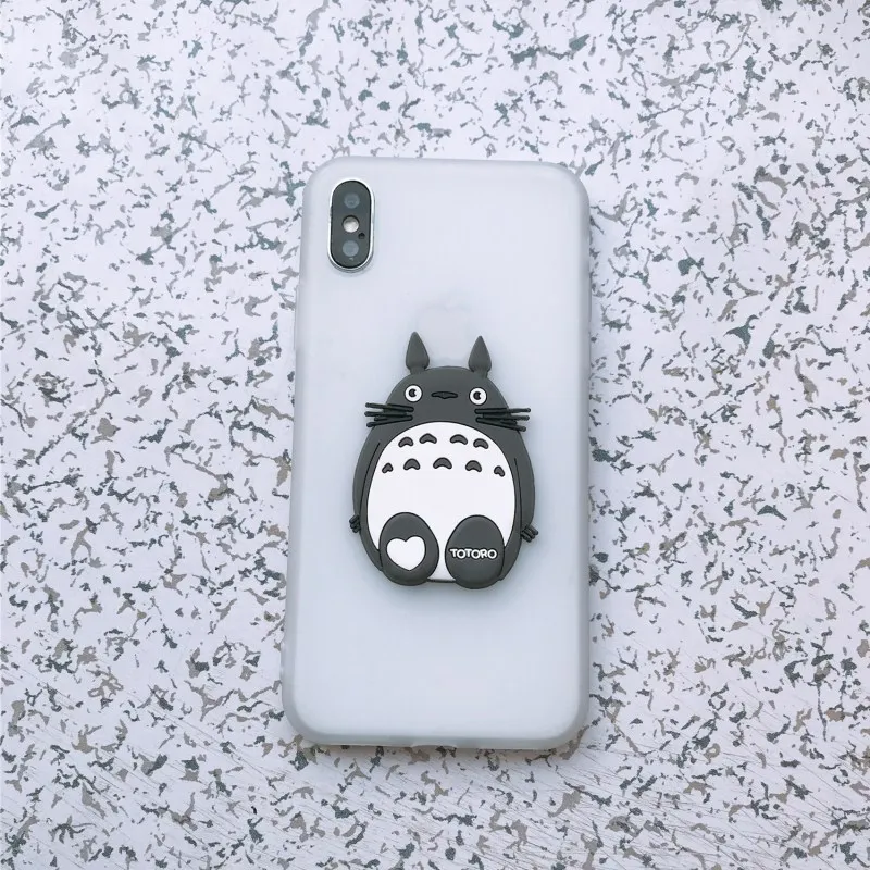 Cute Cartoon Stitch Case for iPhone 7 Plus Soft Silicon Bear Totoro Dinosaur Coat Phone Cover 6s 6 5 5s 8 X 4 4s SE |