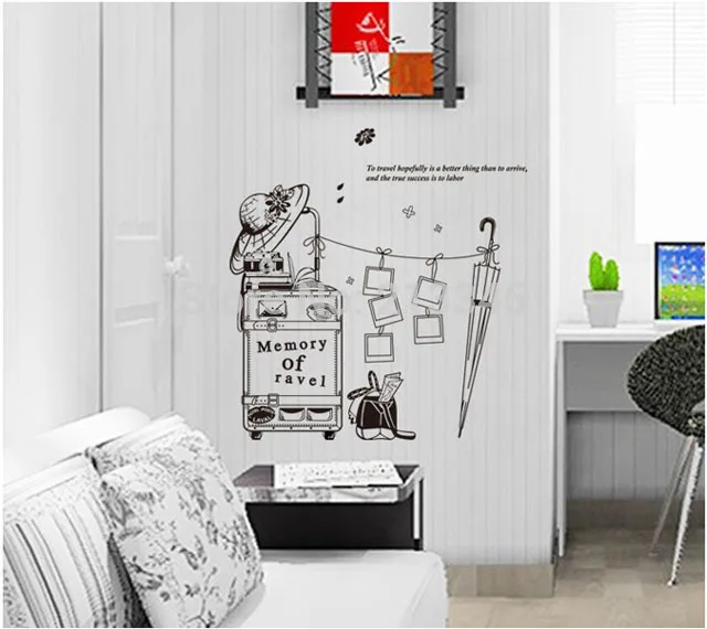 [Fundecoration Monopoly] память о путешествиях Креативные украшения для дома настенные