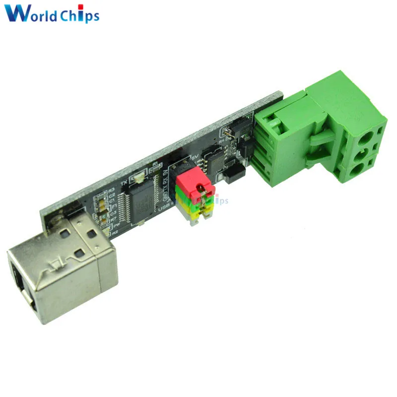 Последовательный преобразователь USB 2 0 в TTL RS485 адаптер FTDI модуль FT232RL SN75176 двойная