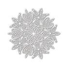 Трафарет в виде сердца мандалы для сделай сам, альбом для скрапбукинга, фотографий, бумажная открытка, Веселые Пластиковые шаблоны, Декор, новая ручная роспись 6x6 дюймов