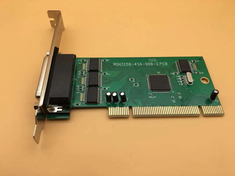 PCI последовательная карта 4 порта RS232 DB9 Pin COM адаптер чип IOC845 от 1 до Мульти с