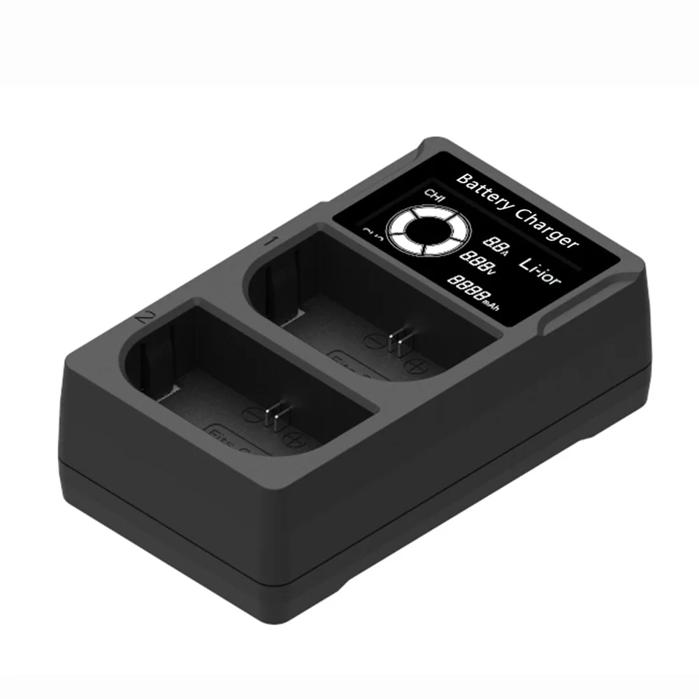 ЖК-экран, двойной USB зарядное устройство для LP-E6 LP E6 LPE6 батарейный блок камеры Canon 5D Mark II III 7D 60D EOS 6D 70D 80D