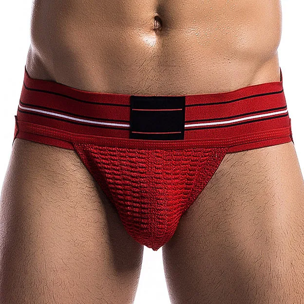 Сексуальное мужское нижнее белье брендовые Модные дышащие мужские джоки стринги