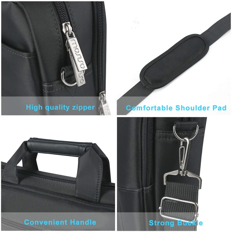 Сумка MOSISO для ноутбука 15 6 дюйма водонепроницаемая сумка MacBook HP Lenovo Dell Asus Acer через