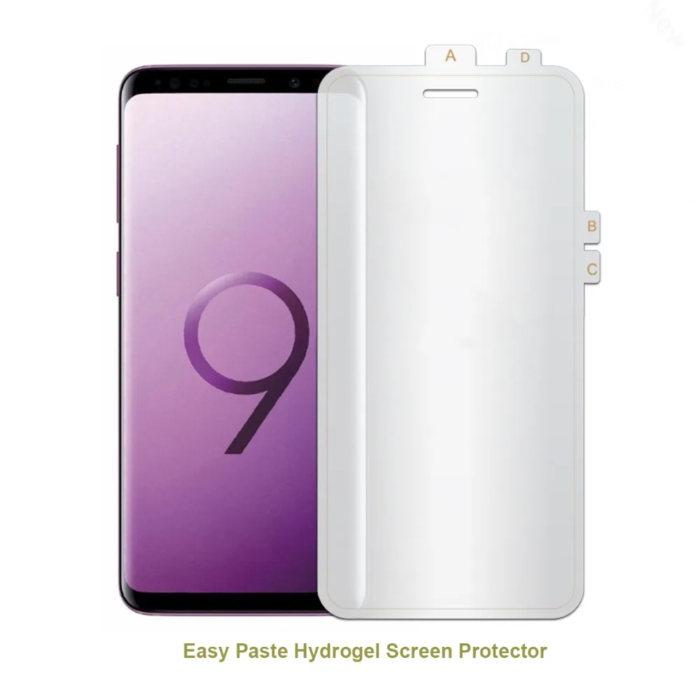 Гидрогелевая Защитная пленка для переднего экрана samsung Galaxy S10 S8 S9 Plus Note 8 9 S6 S7 Edge