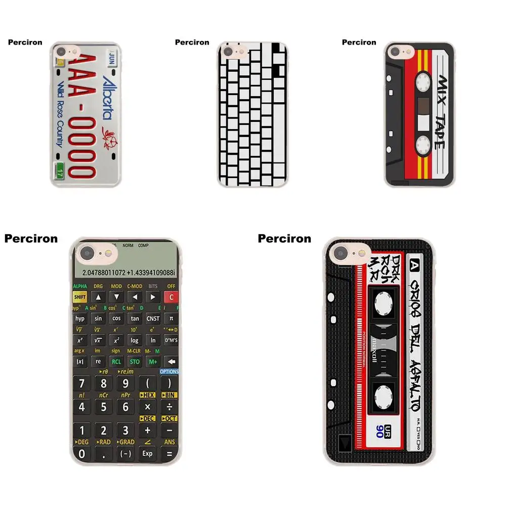 Perciron мягкие Ретро кассеты для камеры Apple iPhone 4 4S 5 5C SE 6 6S 7 8 Plus X LG G3 G4 G5 G6 K4 K7 K8 K10 V10