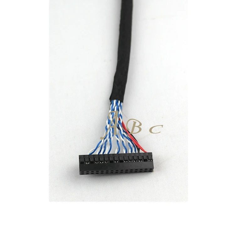 Оптовая продажа 10 шт. 250 мм DF14 20P 20 контактов 2ch 6bit D6 Сигнал lvds кабель для 12 15 дюймов