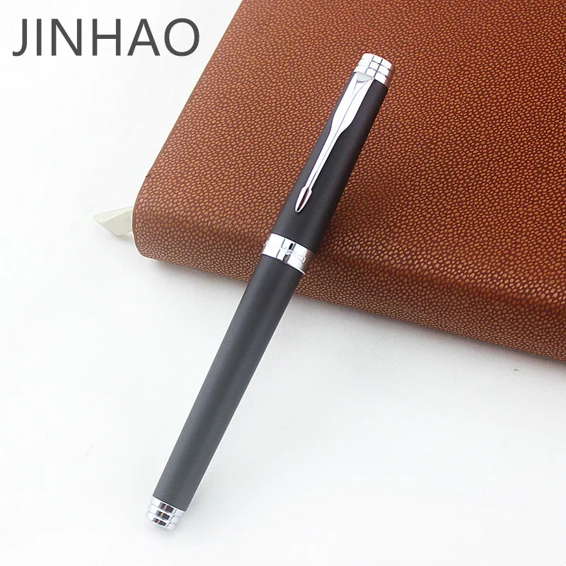 

Jinhao Fountain Pen Luxury Metal Ink Pen dolma kalem Stylo Plume Caneta Tinteiro Office supplies