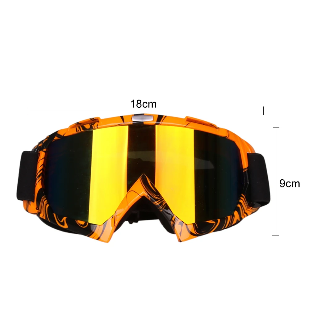 

Motorcycle Cycling Dirt Bike Motocross Ski Wind UV Protection Goggles Eyewear