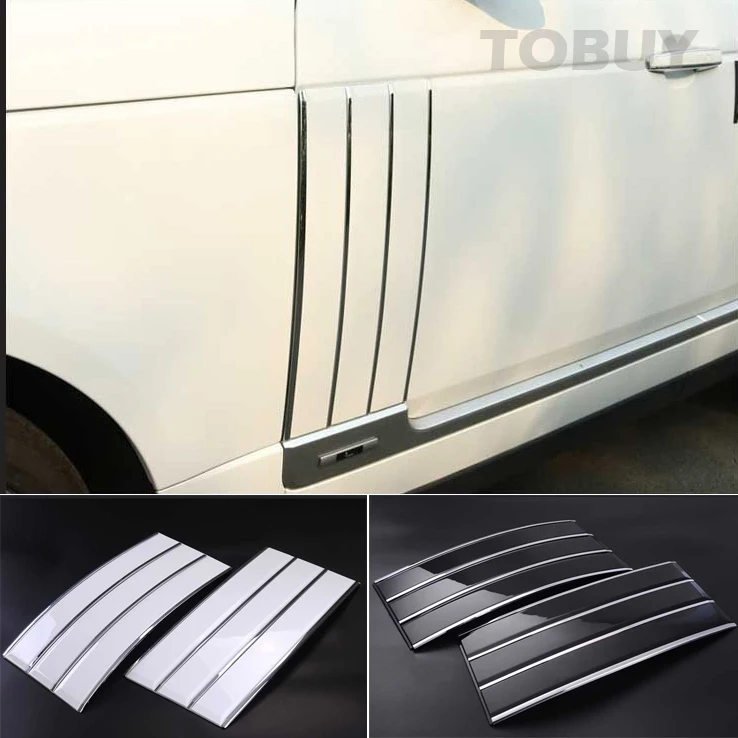 Комплект боковых вентиляционных отверстий из АБС пластика для Land Rover Vogue 2013 2016