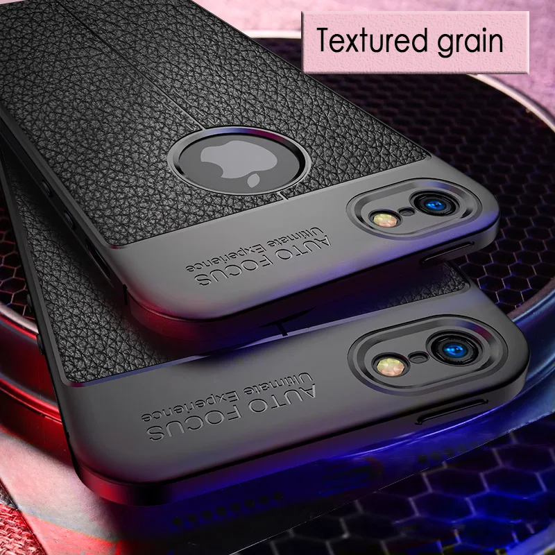 VOVTA Fitted Cases for iphone 5s 5 se case silicone black dirt-resistant cover luxury Litchi Leather |