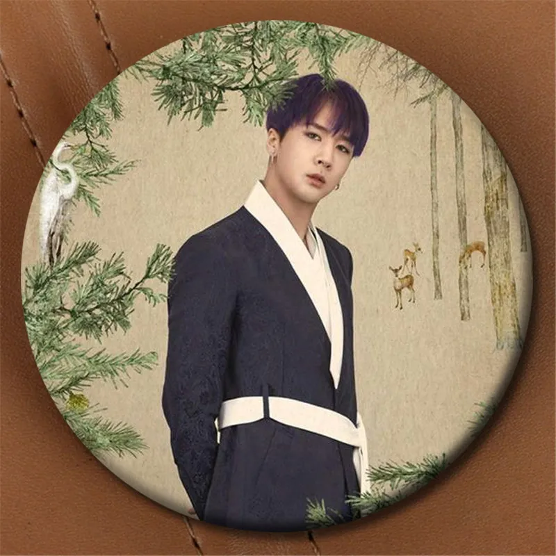 Youpop KPOP VIXX 4th MINI Shangri-La альбом модная брошь, значок на булавке аксессуары для одежды шляпа украшение для рюкзака XZ0618 - Окраска металла: XZ0636