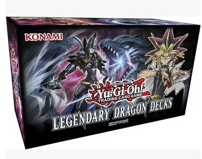 Небесно-голубой Оригинальные коллекционные карточки KONAMI Yugioh, легенда, коллекция Kaiba, набор для поклонников, подарок - Цвет: Небесно-голубой