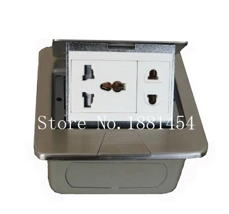 

Наземная розетка из нержавеющей стали, 3 контакта, 2 контакта