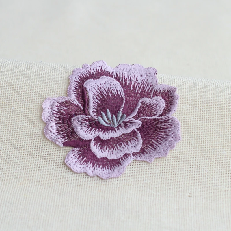 MLAEY высокое качество аленкон ручной работы кружевные аппликации цветочные