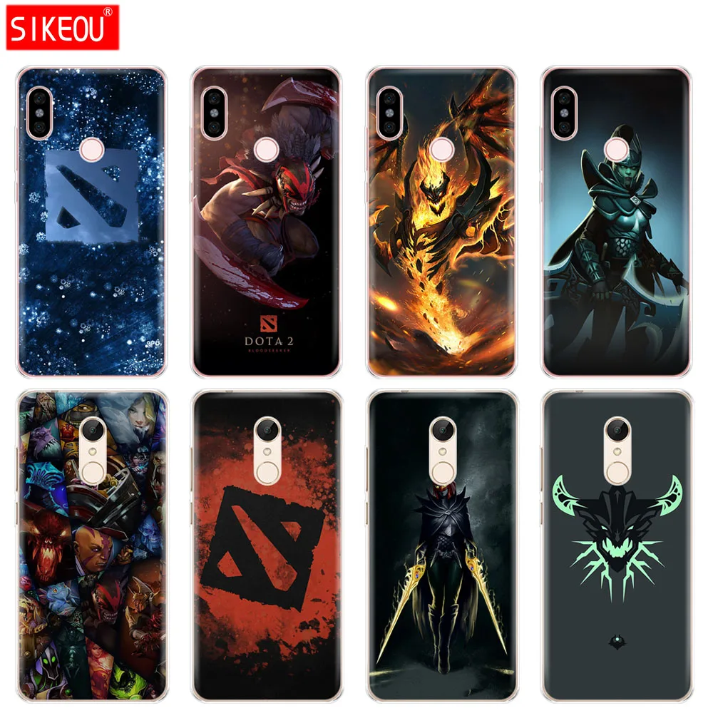 Силиконовый чехол для телефона Xiaomi redmi 5 4 1s 2 3 3s pro PLUS note 4X 4A 5A Shadow Fiend Dota 2|Бамперы| |