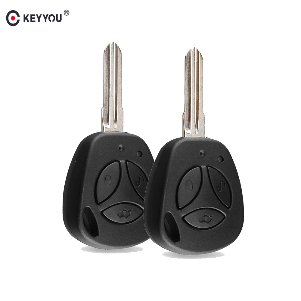 KEYYOU 30x3 кнопки Замена дистанционного ключа автомобиля оболочка для Lada Priora Sedan sport