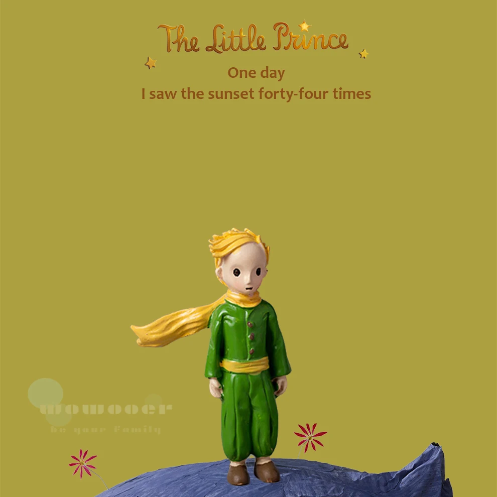 Миниатюры бонсай Террариум с мхом украшение в стиле Маленький принц модель