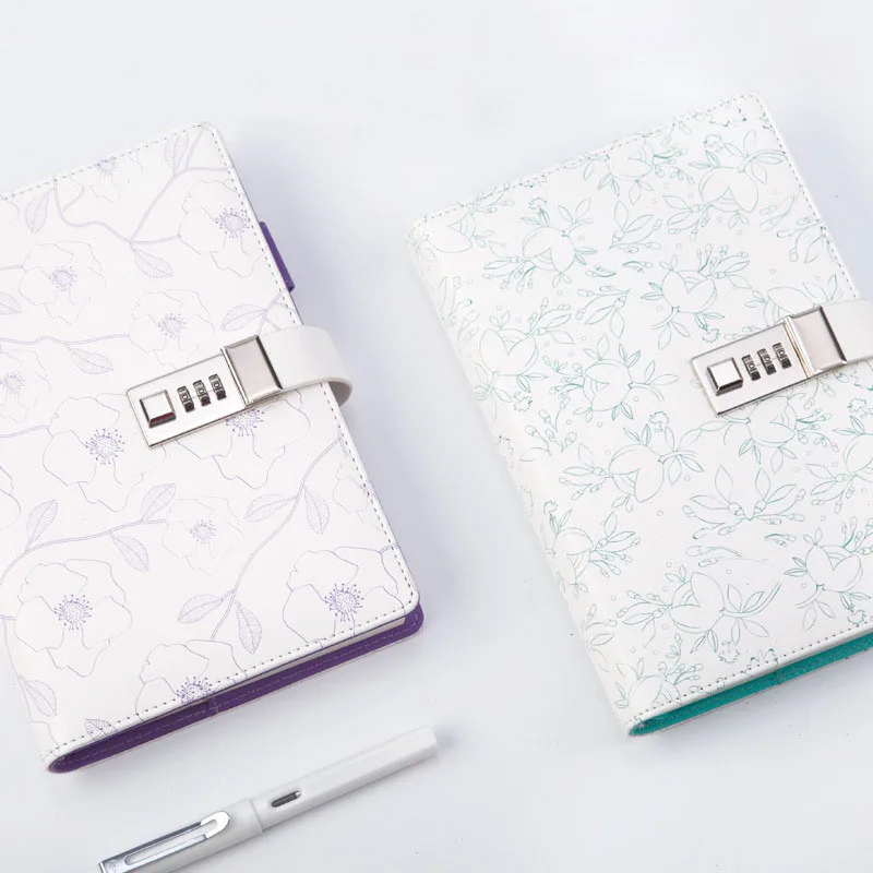 A5 блокнот бумажный цветочный дневник канцлер записная книжка планировщик дня