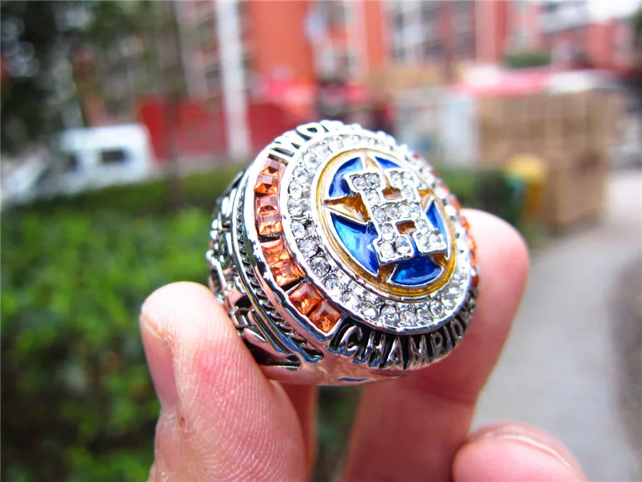 Прямая доставка Verlander 2016 2017 Хьюстон чемпионат мира серии кольцо с деревянной