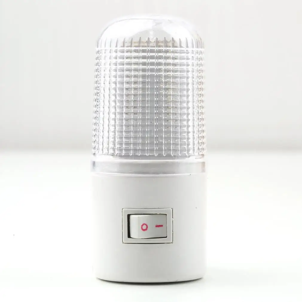 1pc Bedroom Night Light Lamp US Plug 1W 4 LED AC Wall Mounting Energy Saving 2017 | Лампы и освещение