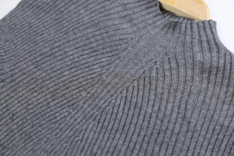 OHCLOTHING Демисезонный модные женские туфли свитер высокие эластичные пикантные узкие теплые плотные дна Элегантный трикотажные пуловеры