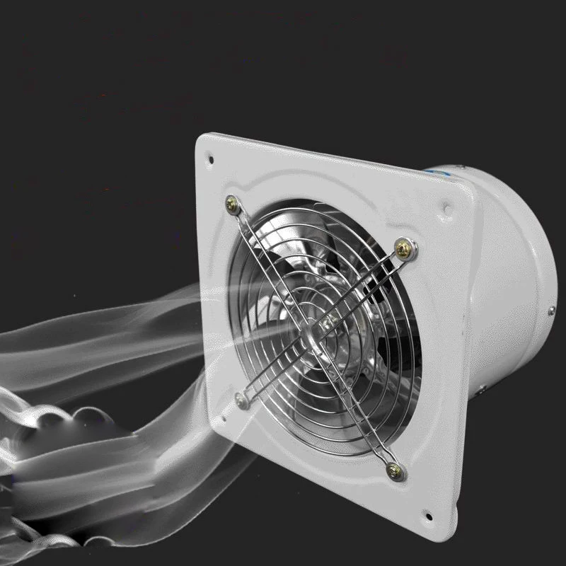 High speed fan Kitchen Pipe exhaust fan industrial fans Air ejector fan TOILET Bathroom cylinder dia 150mm