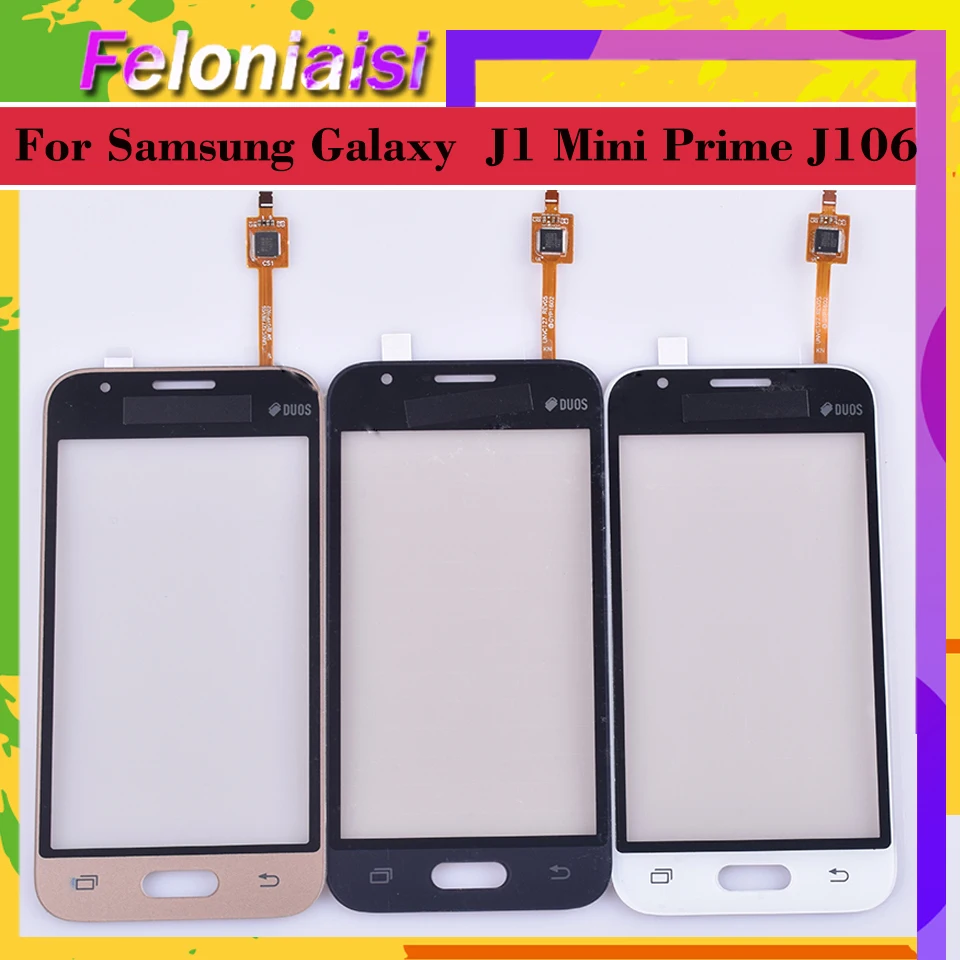 10 шт./лот для Samsung Galaxy J1 Mini Prime J106 J106H J106F J106M SM Сенсорный экран Панель Сенсор