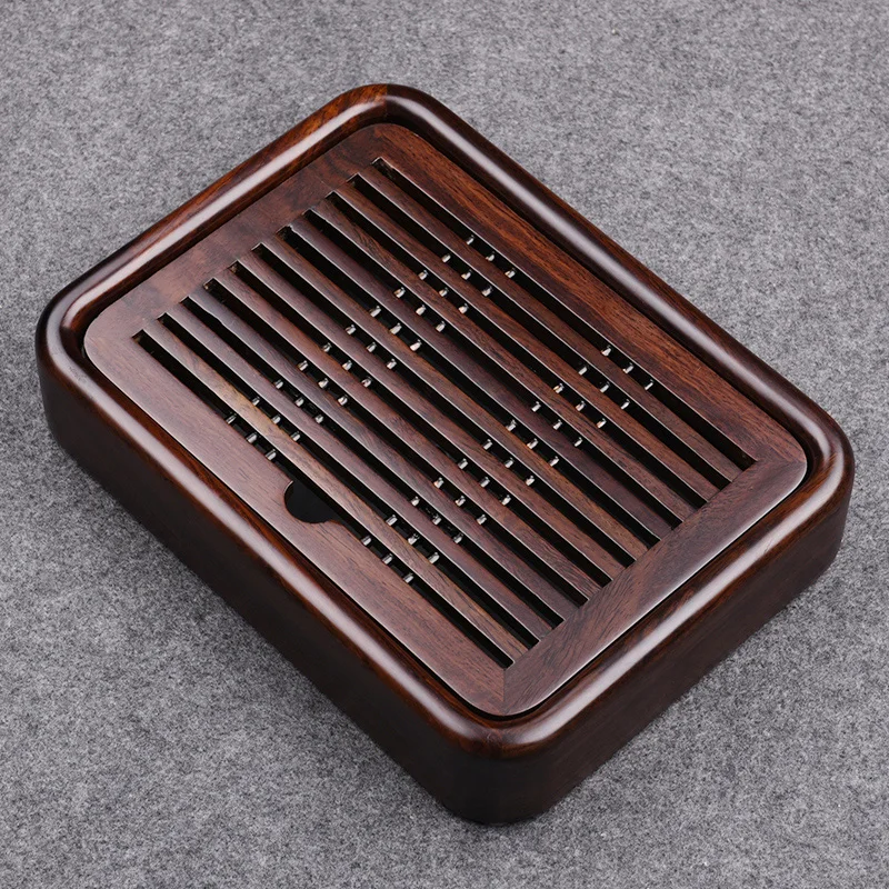 Чайный поднос из эбенового дерева 27 х20х5 см|tray|tray woodtray wooden tray |
